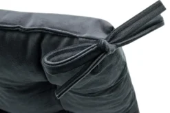 Estetica Poduszka siedzisko na krzesło ciemnoszara VELVIO 40x40 cm