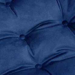 Estetica Poduszka siedzisko na krzesło granatowa VELVIO 40x40 cm