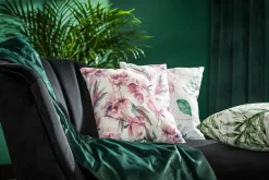 Poszewki I Poduszki Dekoracyjne| Poduszka w peonie FRESCO 45x45 cm