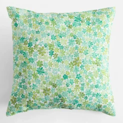Poszewki I Poduszki Dekoracyjne|inny Poduszka w zielone kwiaty RITA 45x45 cm