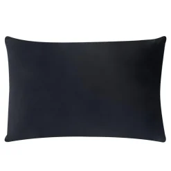 Poszewki I Poduszki Dekoracyjne| Poduszka welurowa czarna VELVIO 40x60 cm