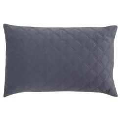 Kołdry I Poduszki|Poszewki I Poduszki Dekoracyjne| Poduszka z pianki termoelastycznej szara EMMA 40x60 cm