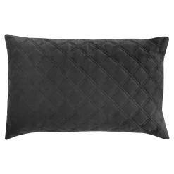 Poduszka z pianki termoelastycznej czarna EMMA 40x60 cm