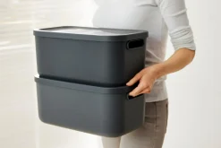 Pudełka I Pojemniki Do Przechowywania|ROTHO Pojemnik do przechowywania antracyt ALBULA 20 L