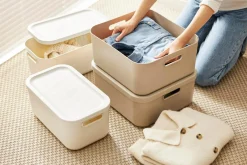 ROTHO Pojemnik do przechowywania biały ALBULA 20 L