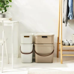 ROTHO Pojemnik do przechowywania biały ALBULA 20 L