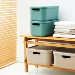 ROTHO Pojemnik do przechowywania zielony ALBULA 12 L