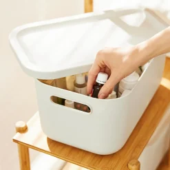 ROTHO Pojemnik do przechowywania biały ALBULA 12 L