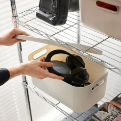 ROTHO Pojemnik do przechowywania biały ALBULA 12 L