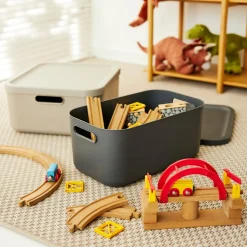 ROTHO Pojemnik do przechowywania antracyt ALBULA 12 L