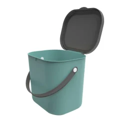 Kosze Na Śmieci|ROTHO Pojemnik do segregacji zielony ALBULA, 6 l