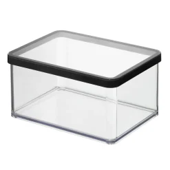ROTHO Pojemnik do żywności szeroki LOFT czarny 2,25 l