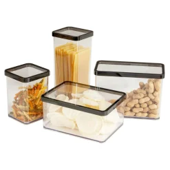 ROTHO Pojemnik do żywności szeroki LOFT czarny 2,25 l