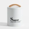 inny Pojemnik kuchenny biały SUGAR 16 cm