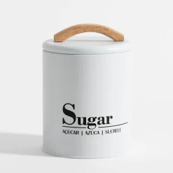 inny Pojemnik kuchenny biały SUGAR 16 cm