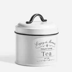 Pojemniki Na Żywność|inny Pojemnik kuchenny biały TEA 13 cm