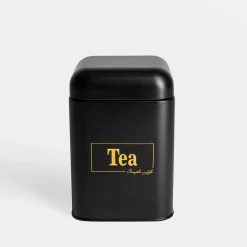 inny Pojemnik kuchenny czarny TEA 19 cm