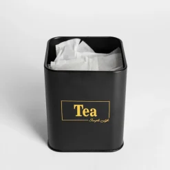 inny Pojemnik kuchenny czarny TEA 19 cm