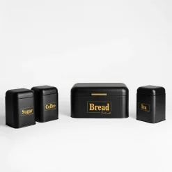 inny Pojemnik kuchenny czarny TEA 19 cm