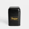 Pojemniki Na Żywność|inny Pojemnik kuchenny czarny SUGAR 19 cm