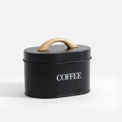 Pojemniki Na Żywność|Prima Cucina Pojemnik kuchenny na kawę czarny 15 cm