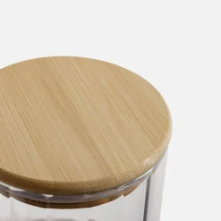 Pojemniki Na Żywność|inny Pojemnik kuchenny z bambusową pokrywką 490 ml