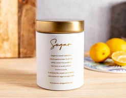 Altom Pojemnik na cukier biały SUGAR 11x15 cm