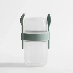 Butelki, Bidony I Lunchboxy|inny Pojemnik na lunch ze sztućcami, 1,1 l, MIX