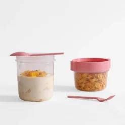 Butelki, Bidony I Lunchboxy|inny Pojemnik na lunch ze sztućcami, 1,1 l, MIX