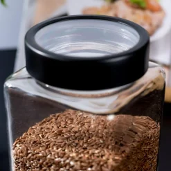 Pojemniki Na Żywność|inny Pojemnik szklany na produkty sypkie 1 l