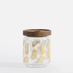 Pojemniki Na Żywność|inny Pojemnik szklany z akacjową pokrywą 495 ml