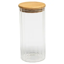 inny Pojemnik szklany z bambusową pokrywką 950 ml