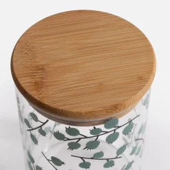 Pojemniki Na Żywność|inny Pojemnik szklany z bambusową pokrywką 850 ml