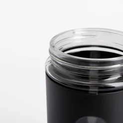 inny Pojemnik szklany z metalową pokrywką czarny 1350 ml