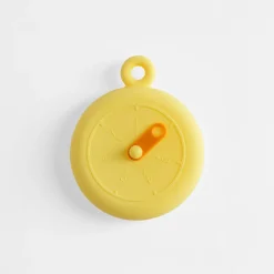 inny Pokrywka silikonowa uniwersalna żółta 6,5x8 cm