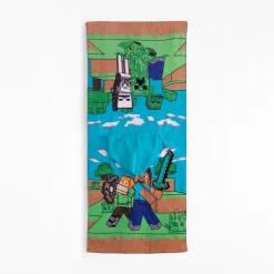 Ręczniki Dla Dzieci|Ręczniki|inny Poncho MINECRAFT 50x115 cm