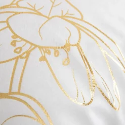 inny Poszewka biała CASILA 45x45 cm