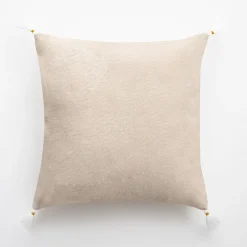 inny Poszewka dekoracyjna art deco kremowa TANZA 45x45 cm