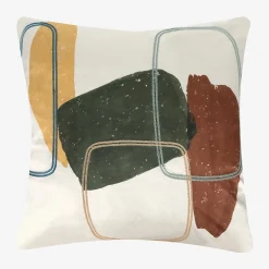 inny Poszewka dekoracyjna beżowa SIMONE 45x45 cm