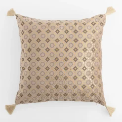 Poszewka dekoracyjna beżowa WAYNE 45x45 cm