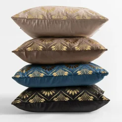 inny Poszewka dekoracyjna beżowa DEKAR 45x45 cm