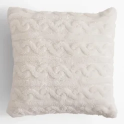 Poszewki I Poduszki Dekoracyjne|inny Poszewka dekoracyjna biała CALGARY 45x45 cm
