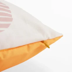 Poszewki I Poduszki Dekoracyjne|inny Poszewka dekoracyjna biało-pomarańczowa DALI 45x45 cm
