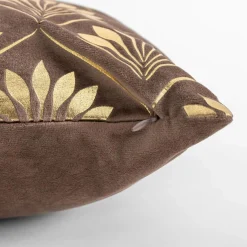 inny Poszewka dekoracyjna brązowa DEKAR 45x45 cm