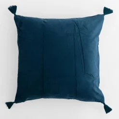 Poszewki I Poduszki Dekoracyjne| Poszewka dekoracyjna ciemnoniebieska WAYNE 45x45 cm