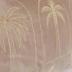 inny Poszewka dekoracyjna ciemnobeżowa DJERBA 30x50 cm