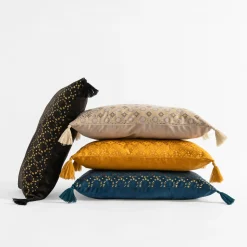 Poszewki I Poduszki Dekoracyjne| Poszewka dekoracyjna ciemnoniebieska WAYNE 30x50 cm