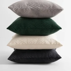 Poszewki I Poduszki Dekoracyjne|inny Poszewka dekoracyjna ciemnozielona ZYGGY 45x45 cm