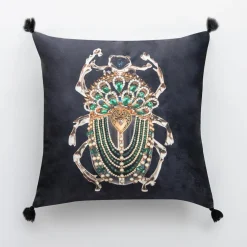 Poszewki I Poduszki Dekoracyjne|inny Poszewka dekoracyjna czarna JEWEL 45x45 cm