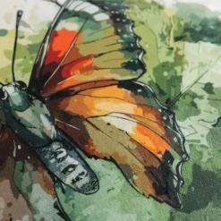 inny Poszewka dekoracyjna MOTYL biała OLIVE 45x45 cm